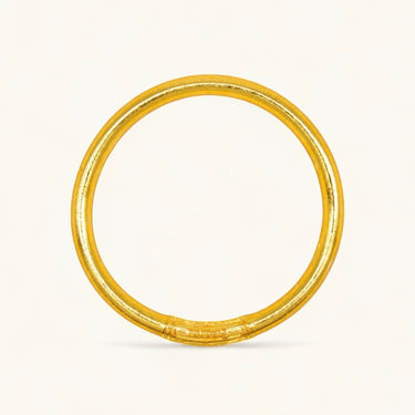 Gold Leaf Temple Bangle